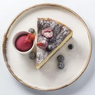 Tarta de queso souflé