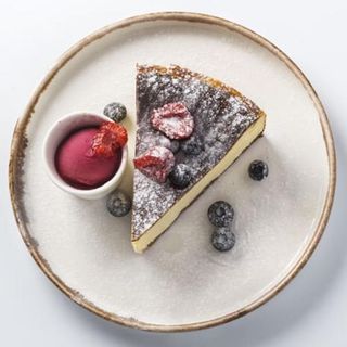 Tarta de queso soufflé