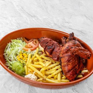 Chicken Chargha Full with Batata