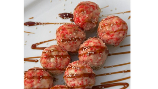 Pieczona rolka z krewetkami