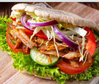 Menù panino kebab