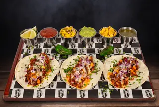 Tacos con carne