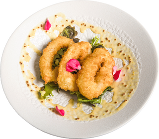 12 Anillos de calamar fritos 6U