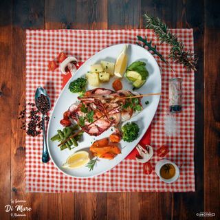 Calamar Entier Grillé