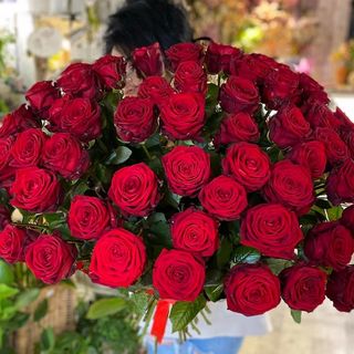 Bukiet 25 róż czerwonych premium super sexy 