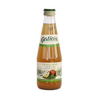 Сік Galicia Яблучний неосв пастер 0,3л