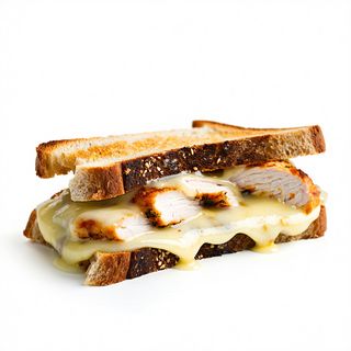 Bocadillo De Pechuga Con Queso