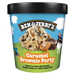 Helado Caramel Brownie Party Ben & Jerry'S Tarrina 465 Ml.