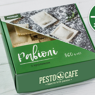 Равіолі з кроликом PESTO CAFЕ (360 г)