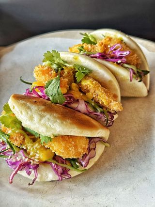 Shrimp Bao Buns