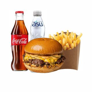 Комбо Delish Бургер+фри + напиток