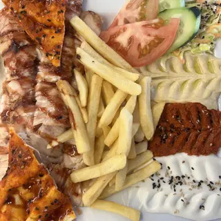 Plat Shawarma Poulet 