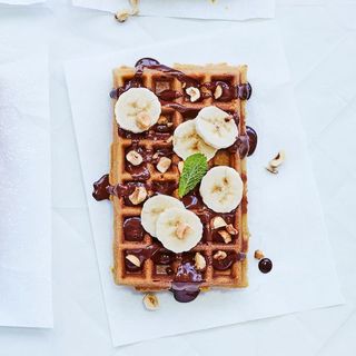 Gaufre Fruit Nutella Miel