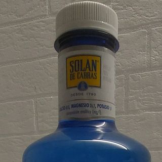 Agua Solan de Cabra botella