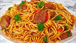 Spaghetti + Garniture