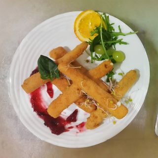 Paluszki serowe panierowane