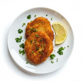 Cotoletta di mais alla milanese