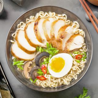 Рамён с курицей