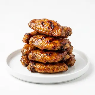 Honey Glazed BBQ Wings(8pcs)