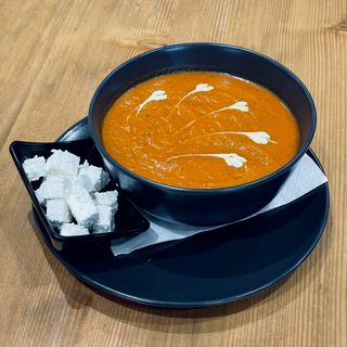 Доматена Крем супа с краве сирене