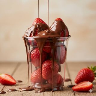 Полуниця в молочному шоколаді (mini)