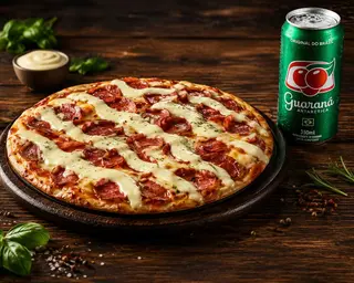 Crie a sua Pizza + Bebida