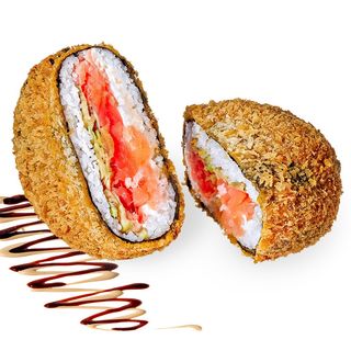 Суші-бургер з лососем (360г)