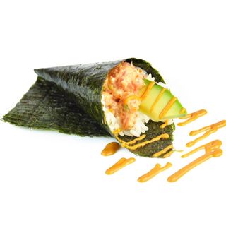 Temaki spicy salmone