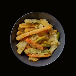 Verduras en tempura