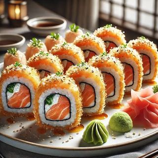 Salmon Crunchy Roll