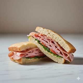 Panini farciti prosciutto cotto