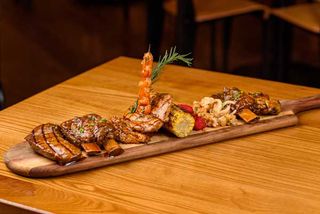 Nyama Choma Platter - serves 2 or 1 very hungry     