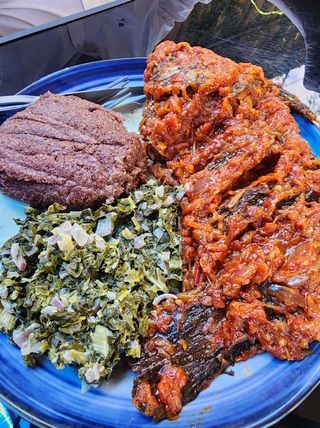 Fried Whole Tilapia in Tomato Sauce