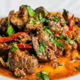 Cerdo Con Salsa Picante