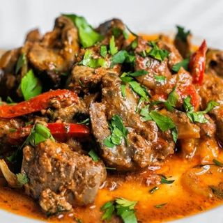 Cerdo con Salsa Picante