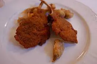 Cote d'Agneau a la Milanese