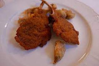 Cote d'Agneau a la Milanese