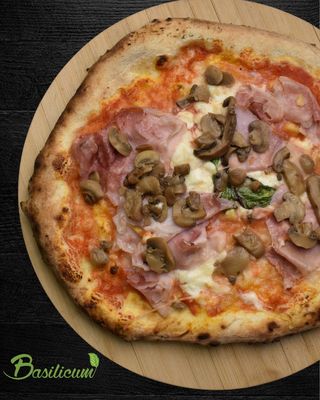 Prosciutto e funghi