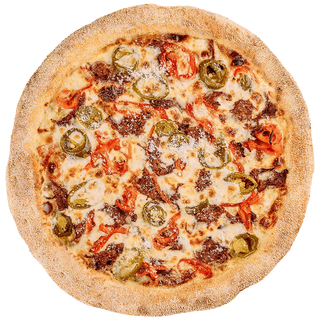 Піца з телятиною у соусі BBQ