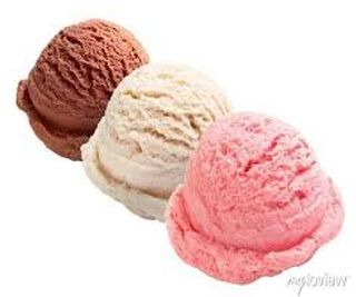 2 Scoops Vanilla, Strawberry & Chocolate