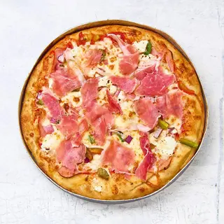 Mediteranea chicago pan pizza