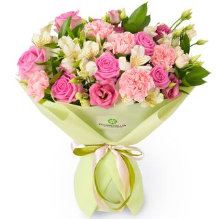 Букет "Рожеве сонце" 