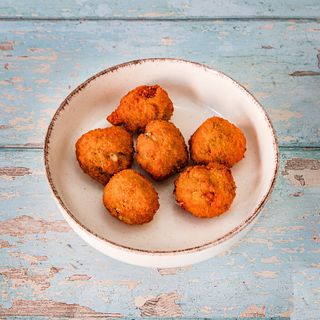Croquetas de queso y espinacas