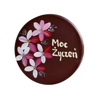 Torcik malowany  "Kwiaty Różowe" 235g