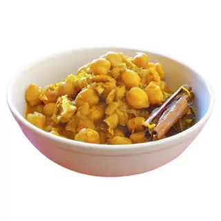 curry Garbanzos