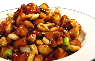 166 Pollo kung pao piccante