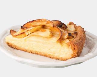 Tarta de manzana (porción)