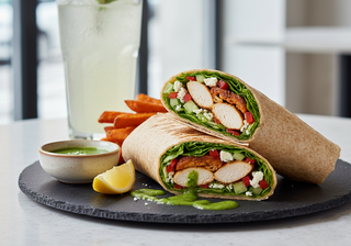 Lipie cu piept de pui