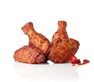 Cosce di pollo piatto