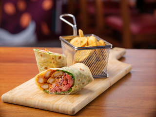Crunchy Chicken Strip Wrap